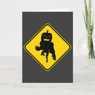 Halloween Monster Ahead Kaart