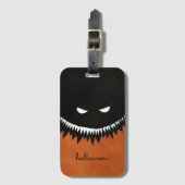 Halloween Monster Bagagelabel (Voorkant (verticaal))