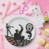 Halloween Monster Bash Costume Party Papieren Bordje (Feest)