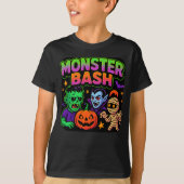 Halloween Monster Bash Kleding Schattige Unisex T-shirt (Voorkant)