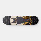 Halloween Monster Bat Persoonlijk Skateboard (Horizontaal)