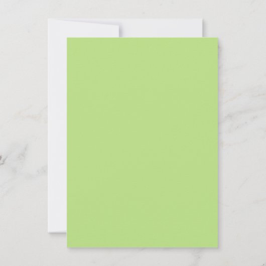 Halloween Monster Boy Baby shower Dank je kaart (Achterkant)