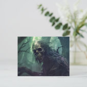 Halloween Monster Briefkaart (Staand voorkant)