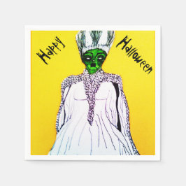 HALLOWEEN MONSTER BRUID servetten