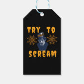 Halloween monster cadeaulabel (Voorkant)