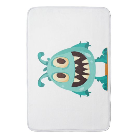 Halloween/Monster/cartoon Badmat (Voorkant Verticaal)