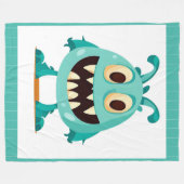 Halloween/Monster/cartoon Fleece Deken (Voorkant (Horizontaal))