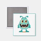 Halloween/Monster/cartoon Magneet (Voorkant / Achterkant)