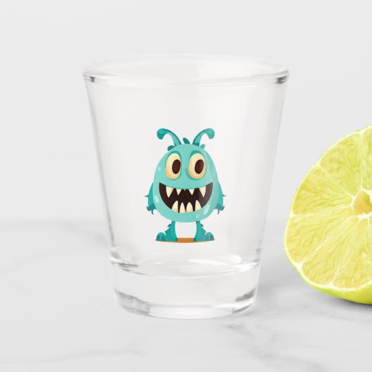 Halloween/Monster/cartoon Shot Glas (Voorkant)