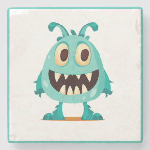 Halloween/Monster/cartoon Stenen Onderzetter