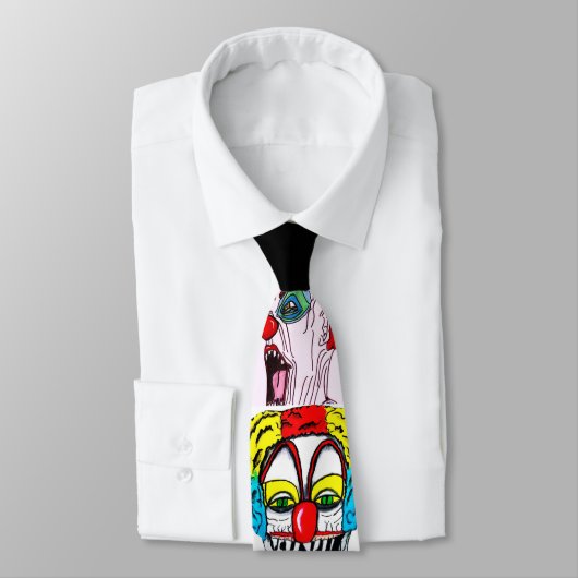 HALLOWEEN MONSTER CLOWNS stropdas (Gebonden)