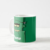 Halloween Monster Coffee Mok, Cup Koffiemok (Voorkant links)