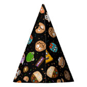 Halloween Monster Cookie leuk kinder Feesthoedjes (Achterkant)