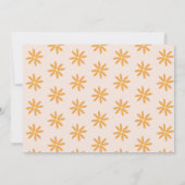 Halloween Monster Costume Party Groovy Uitnodiging (Achterkant)