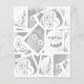 Halloween Monster Costume Party Invite Flyer (Achterkant)