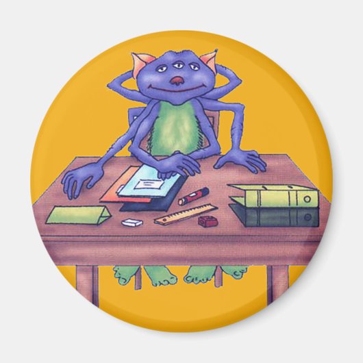 Halloween Monster-Director Magneet (Voorkant)