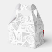 Halloween Monster Foto's Bedankdoosjes (Achterkant)