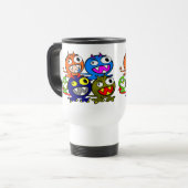 Halloween Monster Friends Reisbeker (Voorkant links)