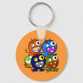 Halloween Monster Friends Sleutelhanger