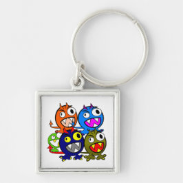 Halloween Monster Friends Sleutelhanger