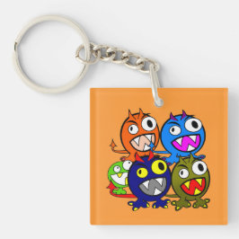Halloween Monster Friends Sleutelhanger