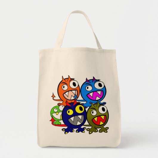 Halloween Monster Friends Tote Bag (Voorkant)