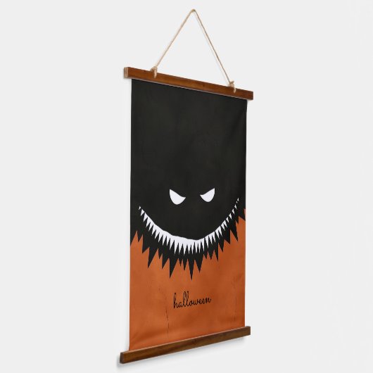 Halloween Monster Hangend Wandkleed (Gebogen)