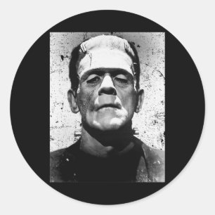 Halloween Monster Horror Film Monster 1 Ronde Sticker