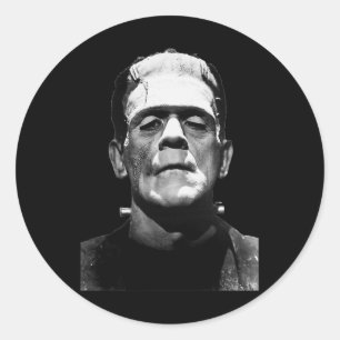 Halloween Monster Horror Film Monster Ronde Sticker
