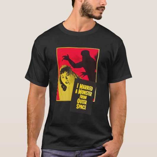 Halloween Monster Horror Film T-shirt (Voorkant)