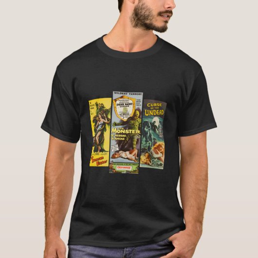 Halloween-monster-horrorfilm T-shirt (Voorkant)