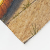 Halloween Monster Jack-o-Lantern & Bat Vixen Girl Fleece Deken (Hoek)