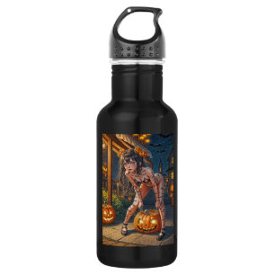 Halloween Monster Jack-o-Lantern & Bat Vixen Meisj Waterfles