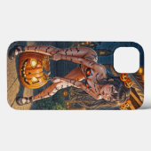 Halloween Monster Jack-o-Lantern & Vleermuis Vixen Case-Mate iPhone Case (Achterkant (horizontaal))
