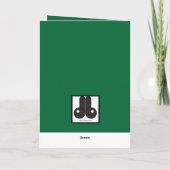 Halloween Monster Kaart (Achterkant)