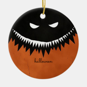 Halloween Monster Keramisch Ornament