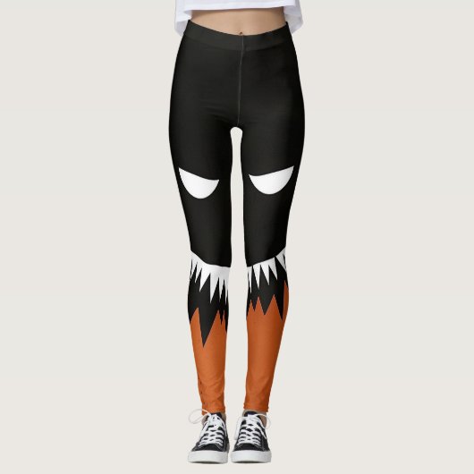 Halloween Monster Leggings (Voorkant)