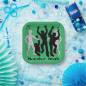 Halloween Monster Mash Dance Party Papieren Bordje (Feest)
