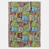 Halloween Monster Mash Deken (Voorkant Verticaal)