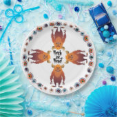 Halloween Monster Mash Gathering Papieren Bordje (Feest)