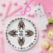 Halloween Monster Mash Gathering Papieren Bordje (Feest)