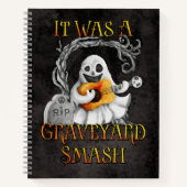 Halloween Monster Mash Ghost Graveyard Smash Notitieboek (Voorkant)