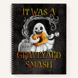 Halloween Monster Mash Ghost Graveyard Smash Notitieboek