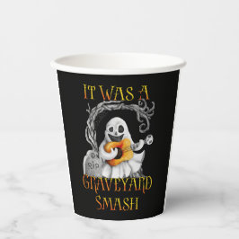 Halloween Monster Mash Ghost Graveyard Smash Papieren Bekers