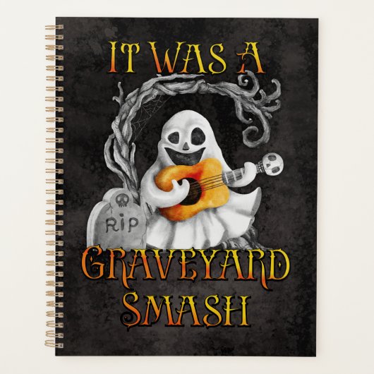 Halloween Monster Mash Ghost Graveyard Smash Planner (Voorkant)