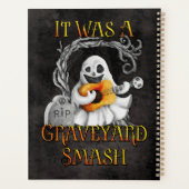 Halloween Monster Mash Ghost Graveyard Smash Planner (Achterkant)