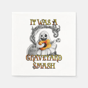 Halloween Monster Mash Ghost Graveyard Smash Servet