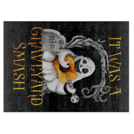 Halloween Monster Mash Ghost Graveyard Smash Snijplank