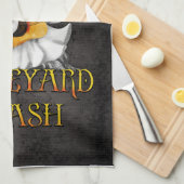 Halloween Monster Mash Ghost Graveyard Smash Theedoek (Quarter Fold)