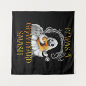 Halloween Monster Mash Ghost Graveyard Smash Wandkleed (Voorkant (horizontaal))